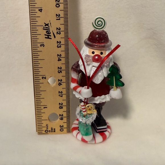 Candy Santa Claus Nutcracker Hallmark Ornament - Picture 8 of 8